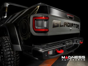Jeep Gladiator JT Tail Lights - Flush Mount - LED - Red Lens Jeep Gladiator JT Tail Lights - Flush Mount - LED - Red Lens